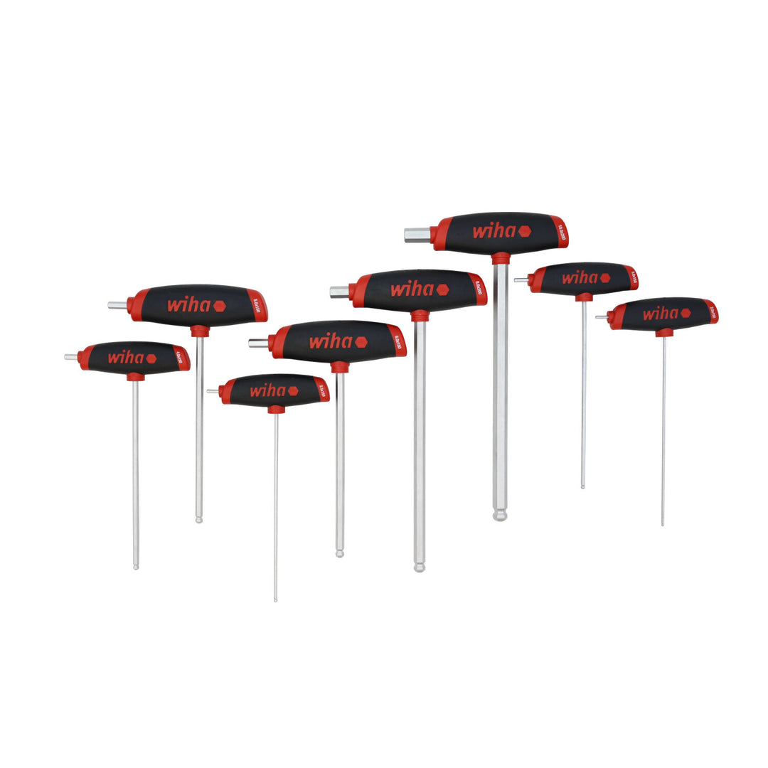 Wiha Tools 54079 Metric T-Handle Foam Tray Set, 8 Pc.