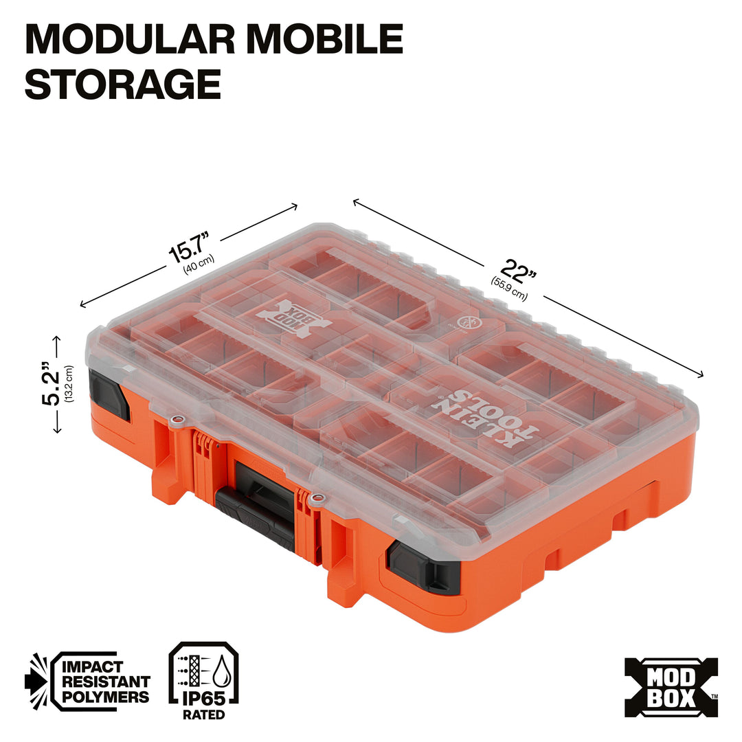 Klein Tools 54400MBX MODbox Component Box, Full Width