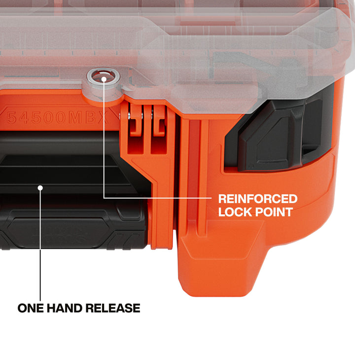 Klein Tools 54500MBX MODbox Component Box, Half Width