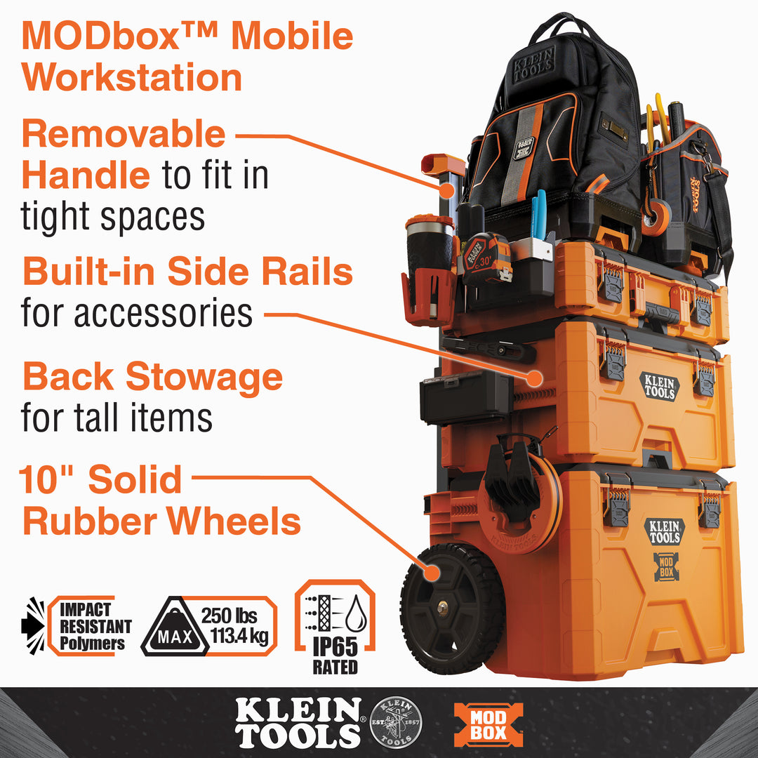 Klein Tools 54904MBR MODbox Bin for Small Toolbox