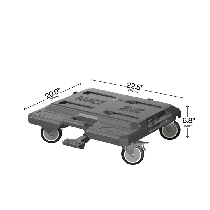Klein Tools 54828MB MODbox 4-Wheel Caster Dolly with Interlocking Design
