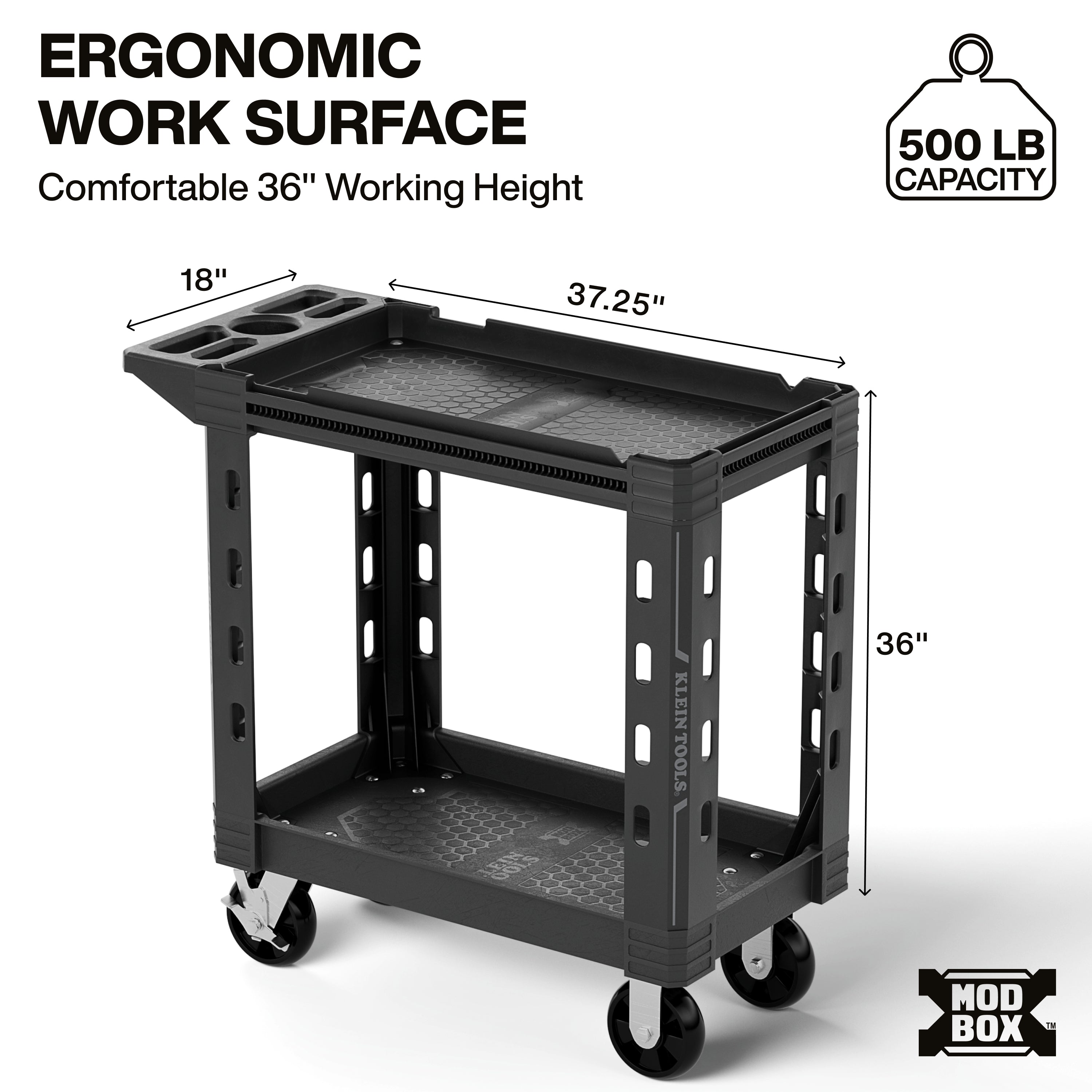 Klein Tools 54834MB MODbox Service Utility Cart – Haus of Tools