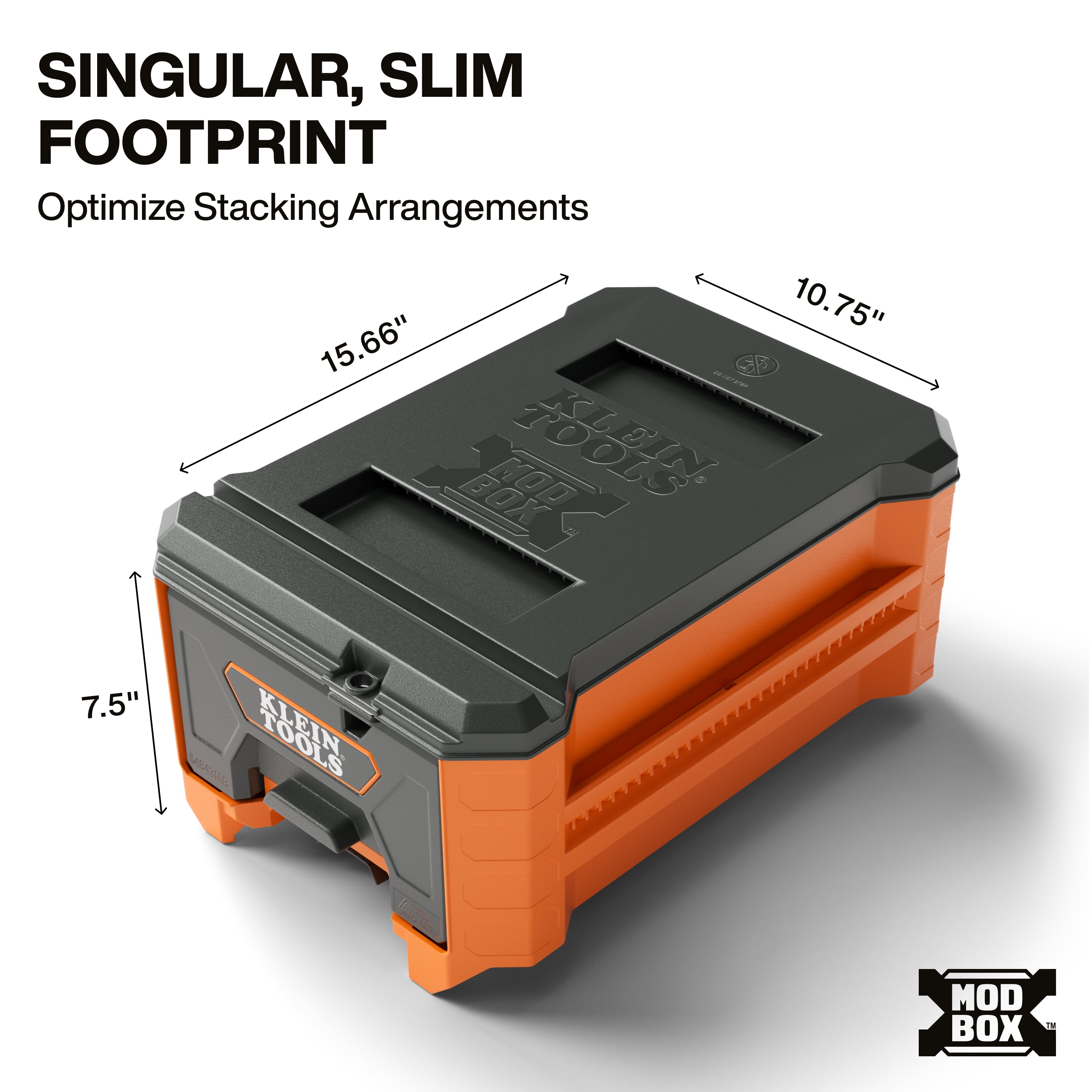 Klein Tools 54843MB MODbox Compact Single Drawer, Half Width