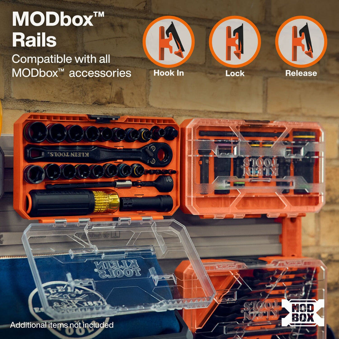 Klein Tools 54854MB MODbox Wall System, 32-Inch Panel, 2-Pack