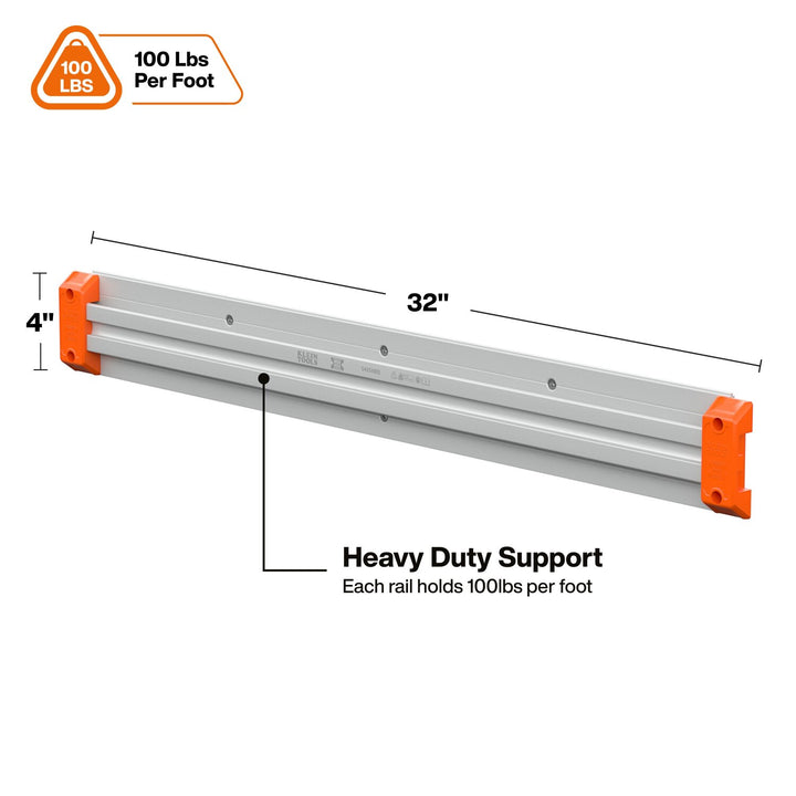 Klein Tools 54854MB MODbox Wall System, 32-Inch Panel, 2-Pack