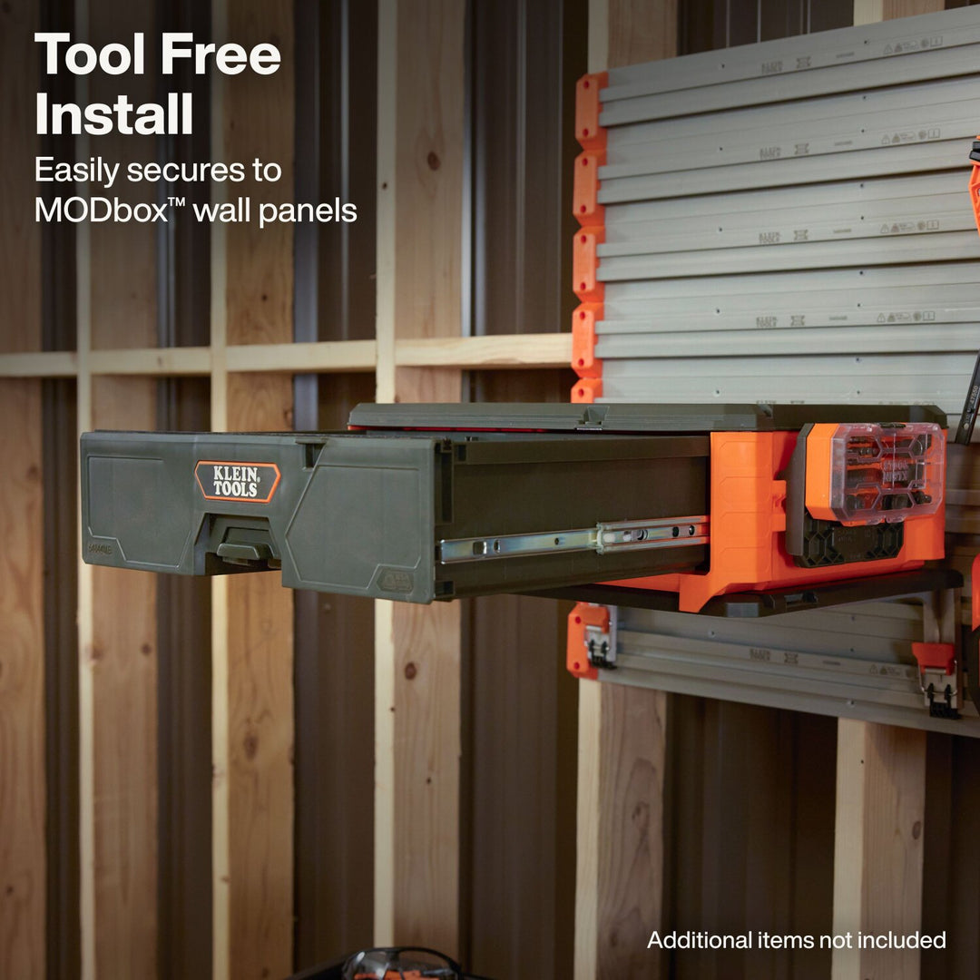 Klein Tools 54856MB MODbox Wall System, Wall Shelf