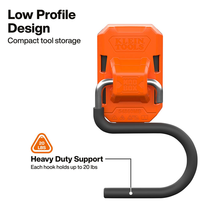 Klein Tools 54860MB MODbox Wall System, S-Hook