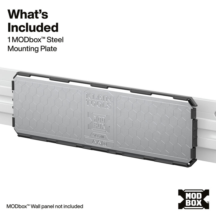 Klein Tools 54862MB MODbox Wall System, Steel Mount