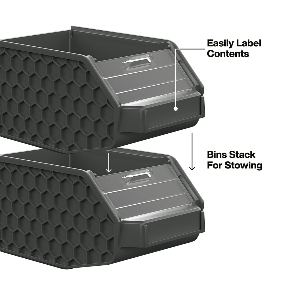Klein Tools 54865MB MODbox Wall System, Small Bin, 3-Pack