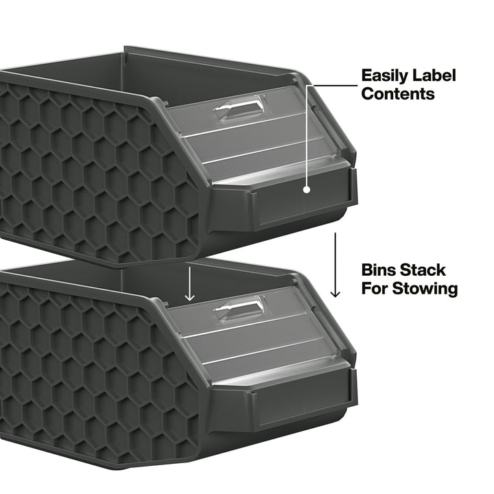 Klein Tools 54865MB MODbox Wall System, Small Bin, 3-Pack