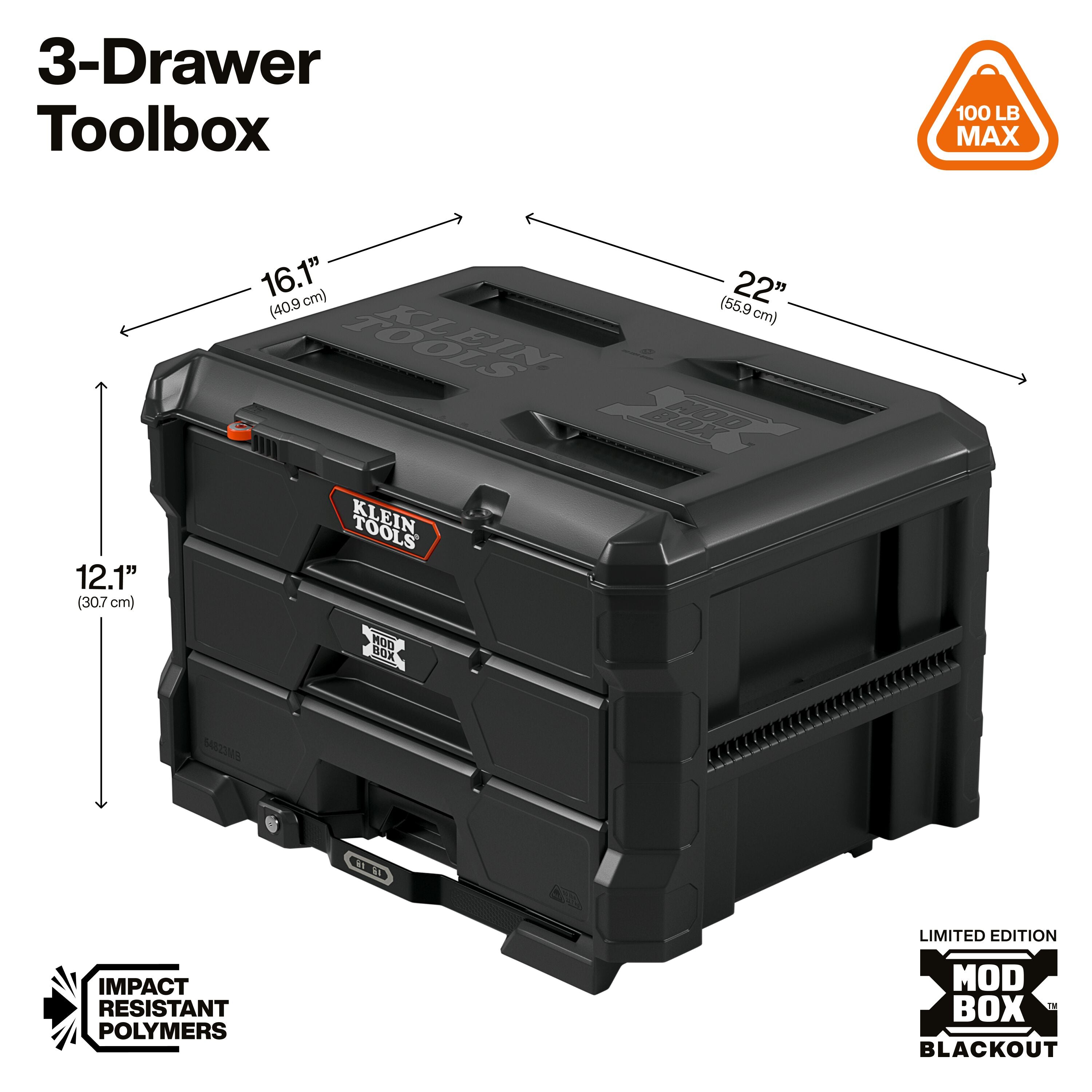 Klein Tools 548BLKSTK MODbox Blackout 3-Piece Set – Haus of Tools