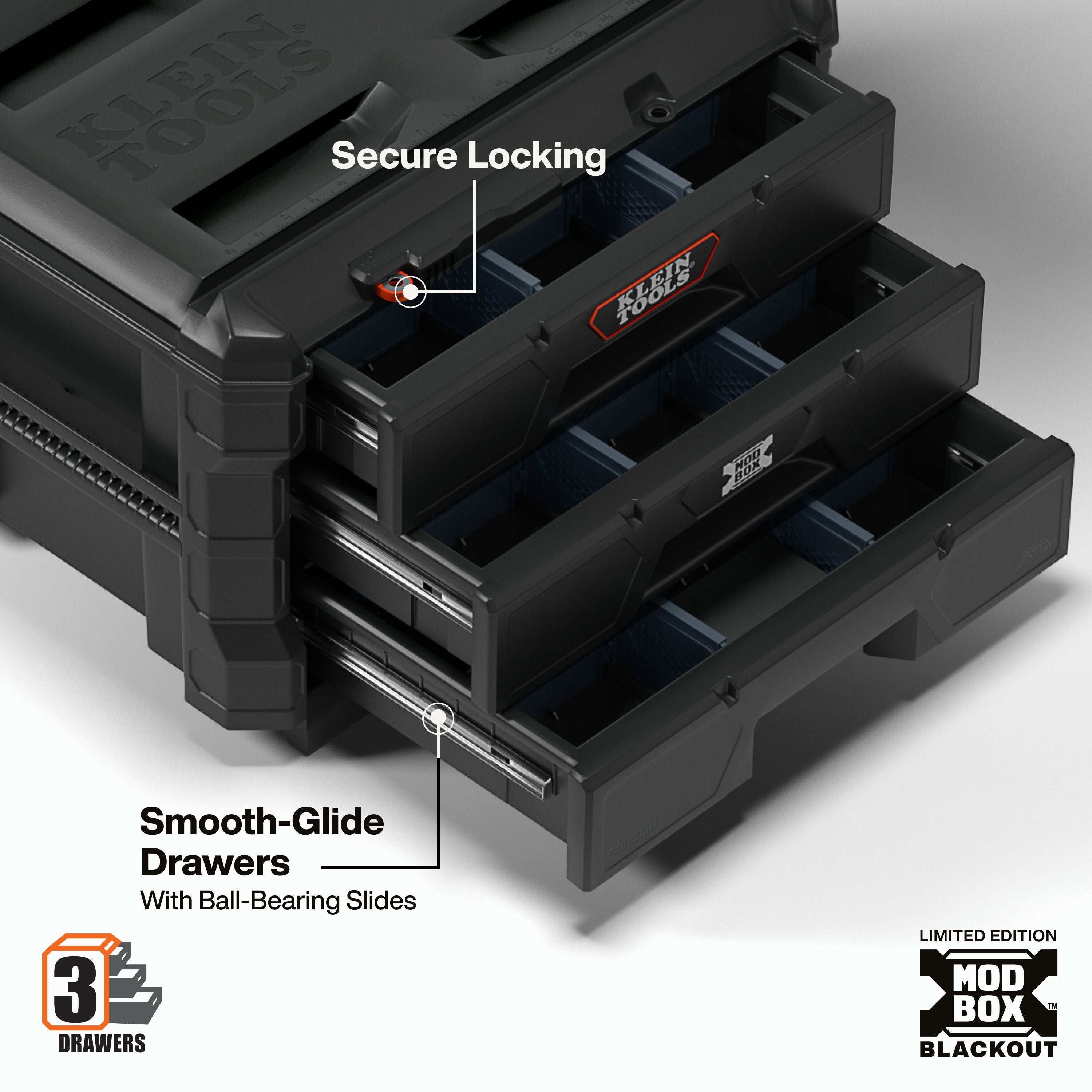 Klein Tools 548BLKSTK MODbox Blackout 3-Piece Set – Haus of Tools