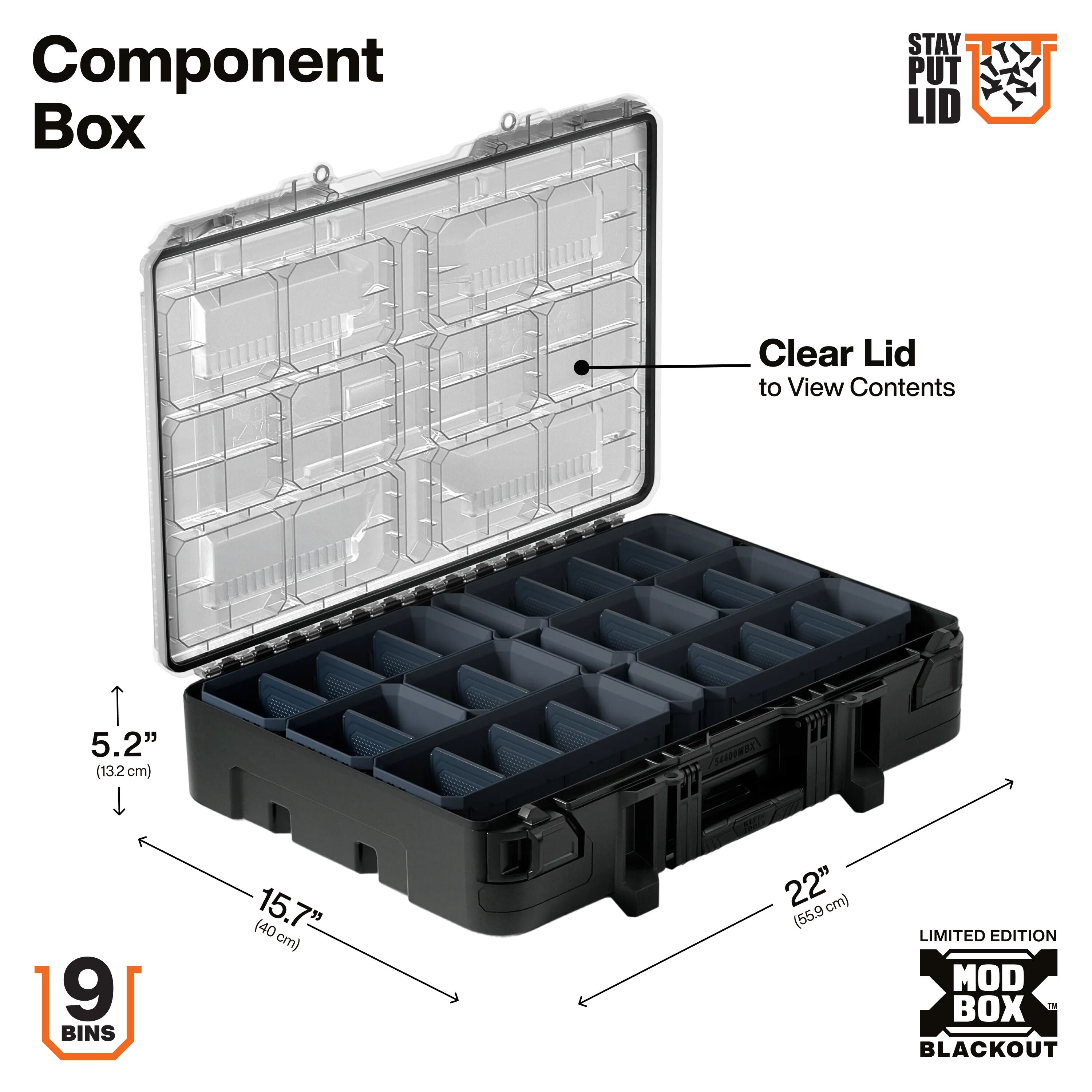 Klein Tools 548BLKSTK MODbox Blackout 3-Piece Set – Haus of Tools