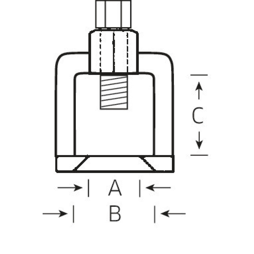 Stahlwille 71230013 11041 Ball joint separators, size 3