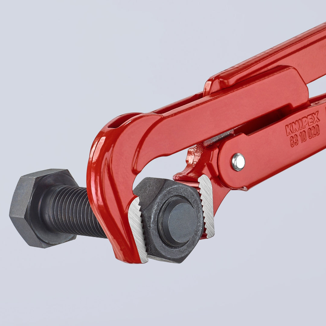 Knipex 83 10 020 21 3/4" Swedish Pipe Wrench-90°