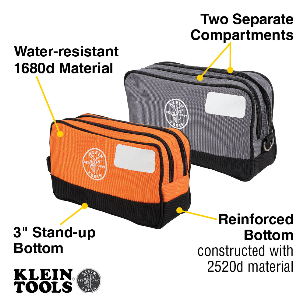 Klein Tools 55579 Double Zipper Tool Bag, 2-Pack – Haus of Tools