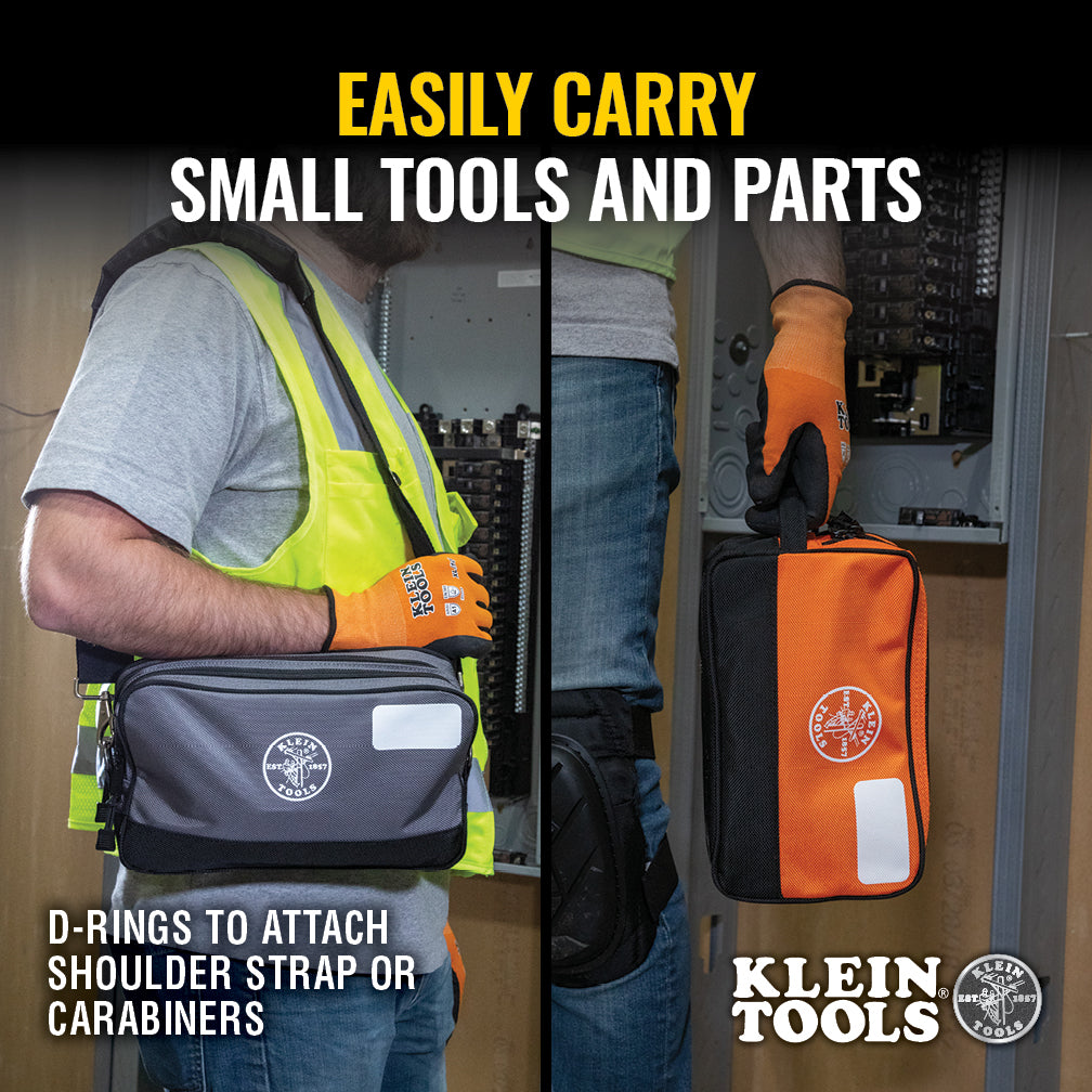 Small Tool Bag With Shoulder Strap Klein Tools 55579 Double