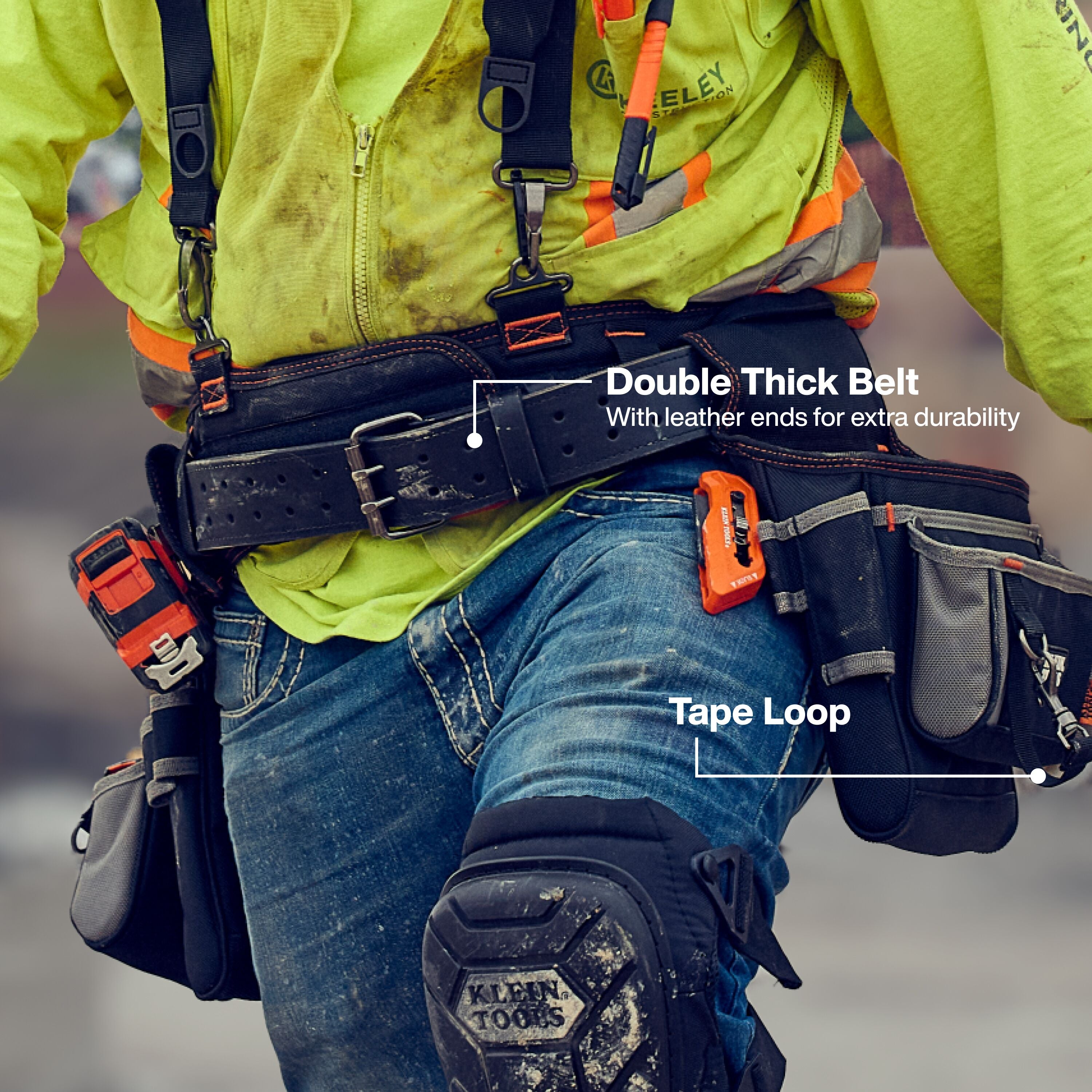 Klein Tools 55896 Tool Rig with Suspenders, 23 Pockets – Haus of Tools
