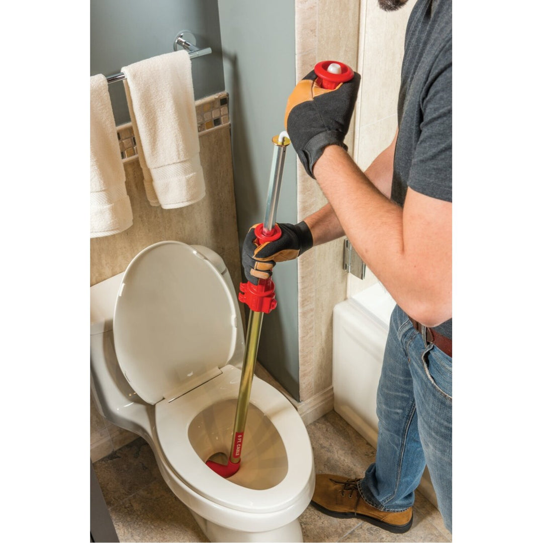 Ridgid 59802 K-6 | 6' Toilet Auger with Drop Head