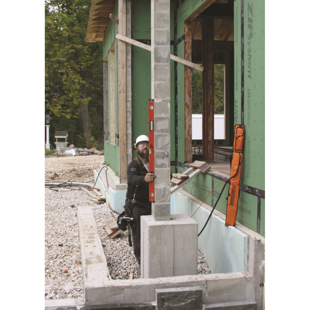 Johnson 1253-9600 96" Heavy Duty I-Beam Aluminum Level