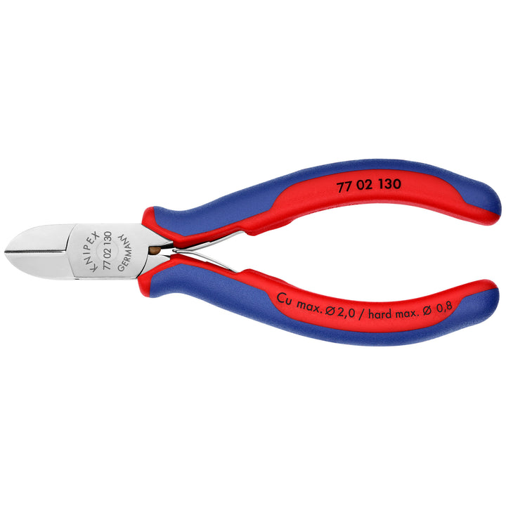 Knipex 77 02 130 5 1/4" Electronics Diagonal Cutters