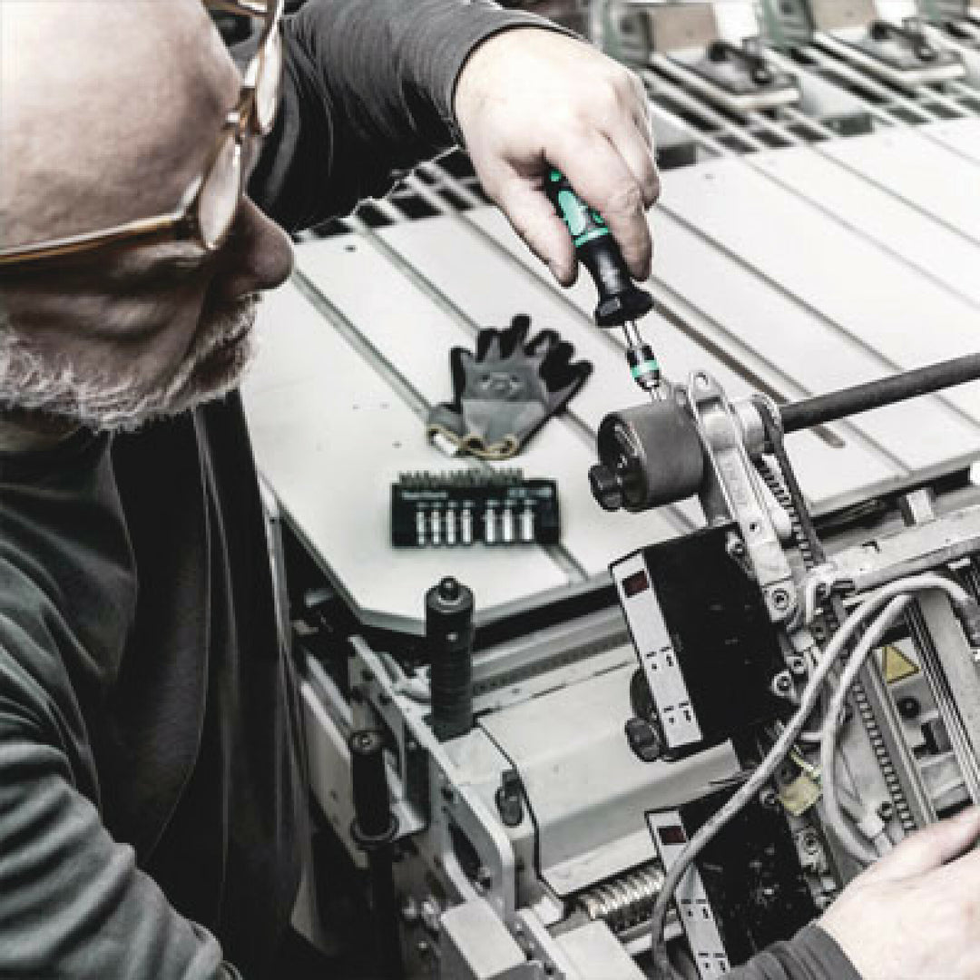 Wera Series 7400 Kraftform adjustable torque screwdrivers (0.1-3.0 Nm) with Rapidaptor quick-release chuck, 7441 x 1.2-3.0 Nm