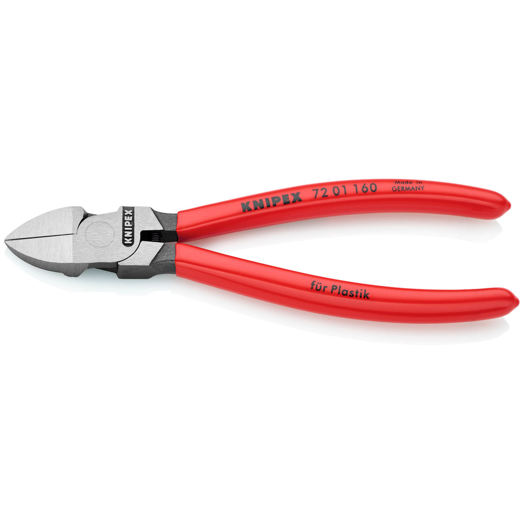 Knipex 72 01 160 6 1/4" Diagonal Pliers for Flush Cutting Plastics