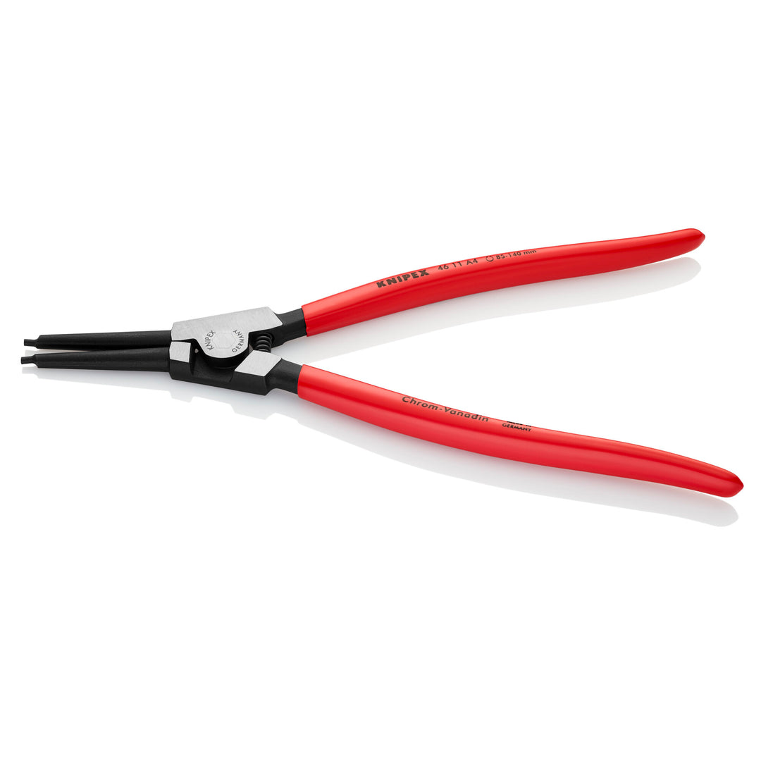 Knipex 46 11 A4 12 1/2" External Snap Ring Pliers-Forged Tips