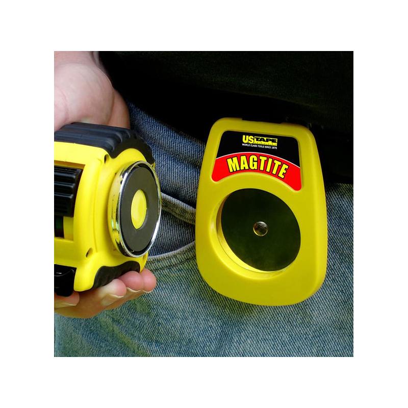 US Tape 59955 Magnetic Accessory Magnetic Tape Holster; fits all 16', 25', & 30' tapes