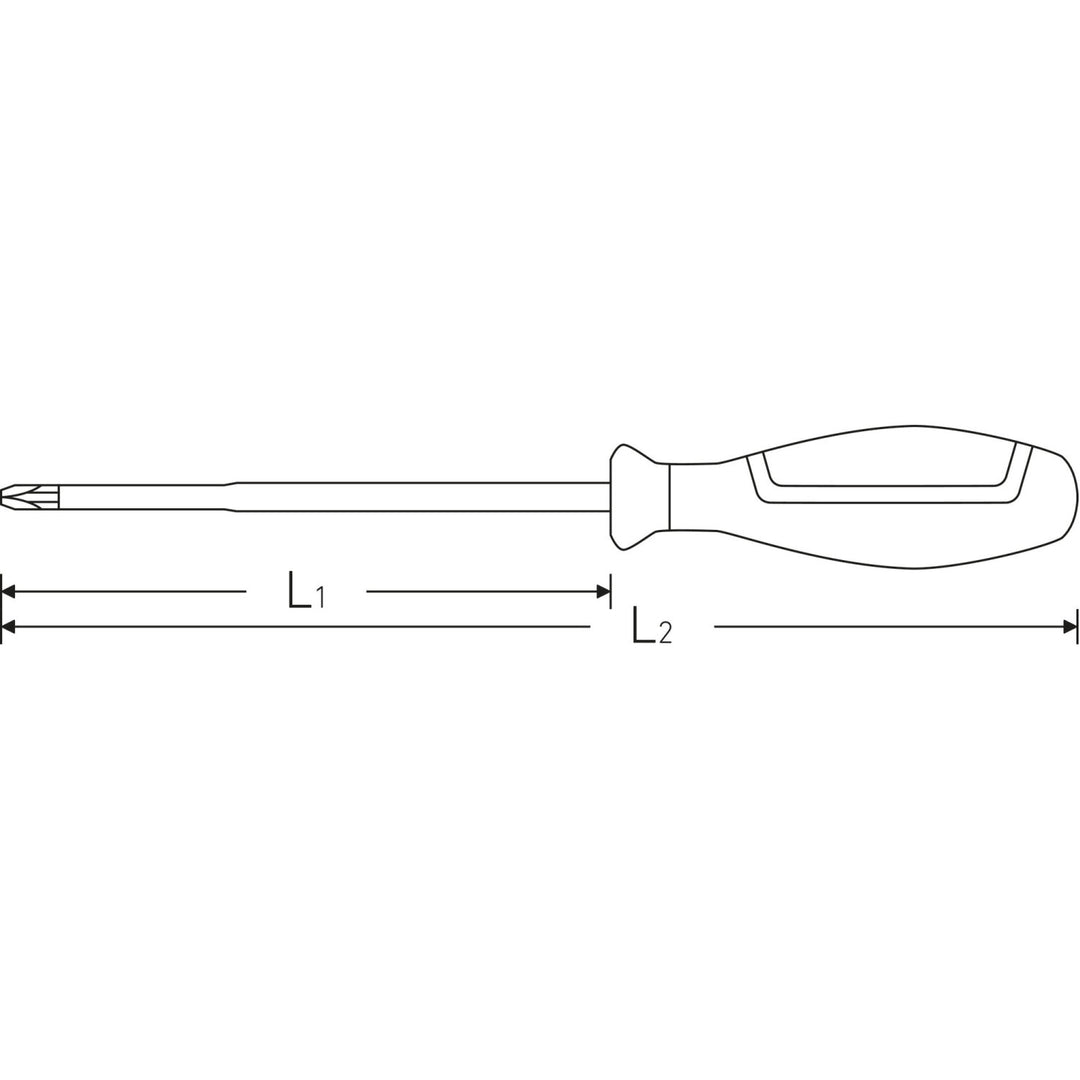 Stahlwille 46663002 VDE cross-head screwdriver PH Drall+