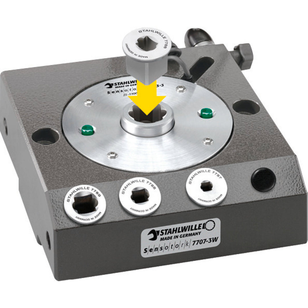 Stahlwille 96521082 7707-3W Torque tester SENSOTORK, 25-1100 Nm