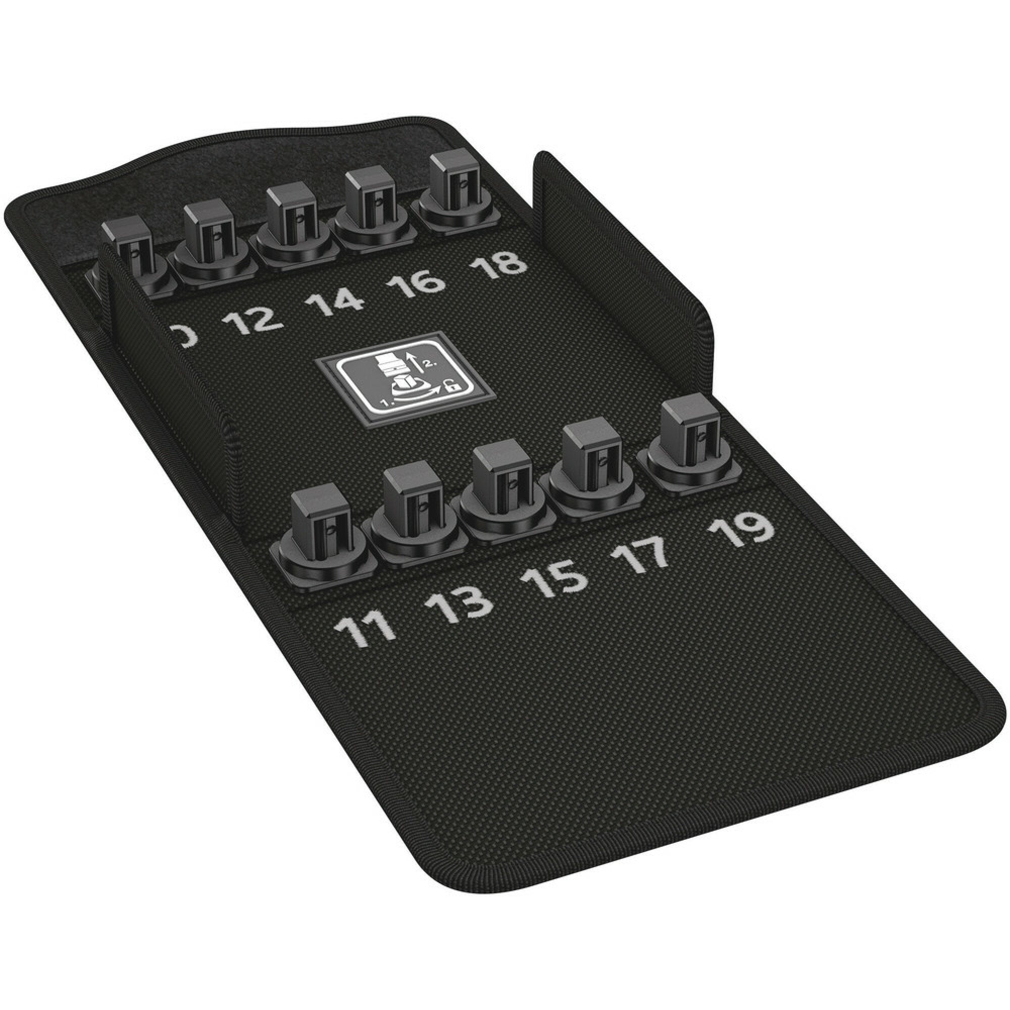 Wera 9408 Textile Box 8790 HMC HF 1, empty, 152 x 126 x 45 mm – Haus of ...