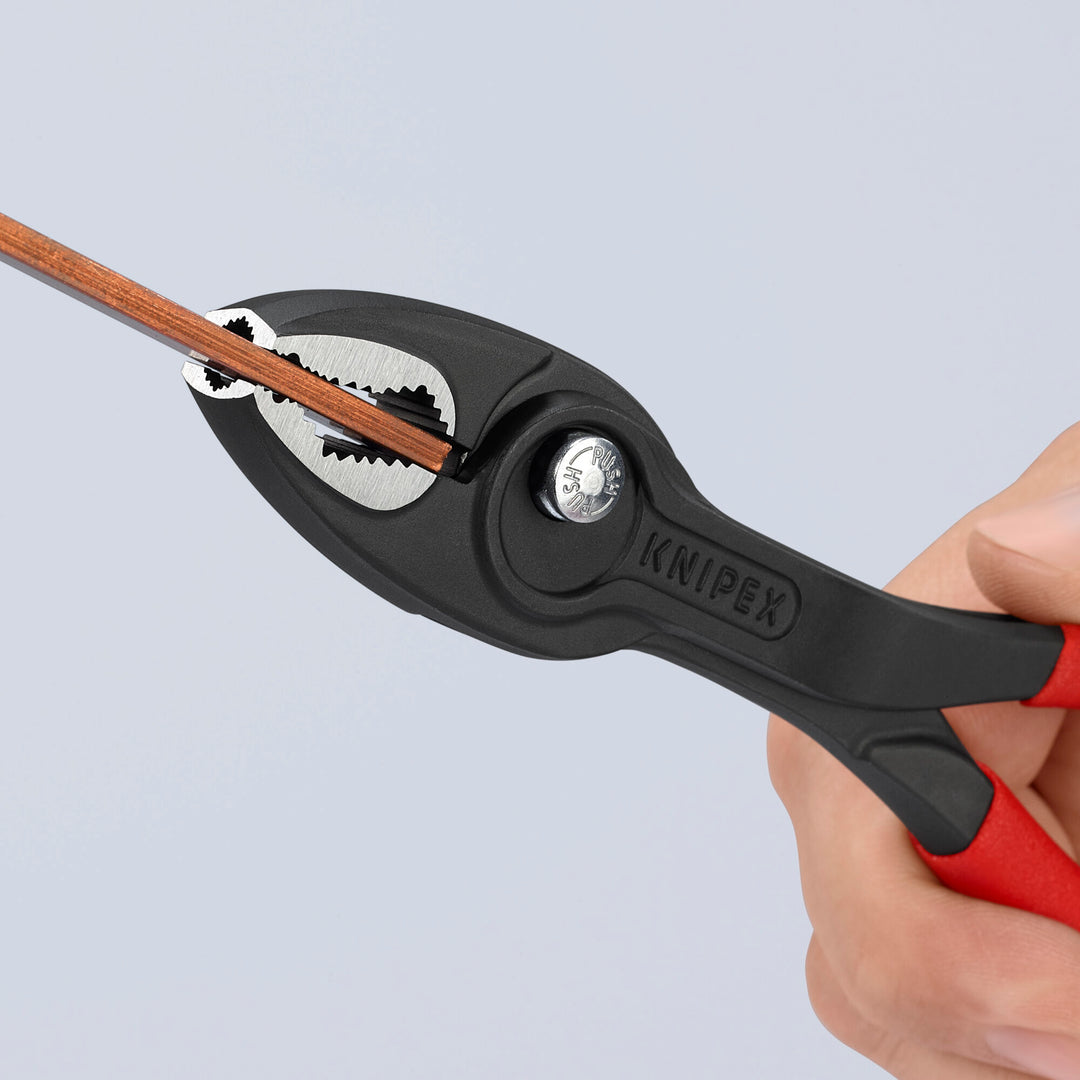 Slip-jaw Pliers Knipex TwinGrip Slip Joint Pliers 8\, image size:1080x1080