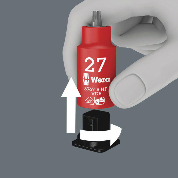 Wera Belt B VDE (textile belt), 10 location, unloaded, 71 x 209 mm