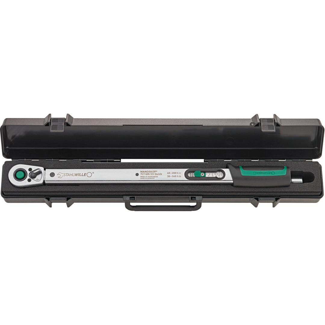 Stahlwille 96507214 721QR/20/3/1 Torque Wrench Set, 1/2" Drive