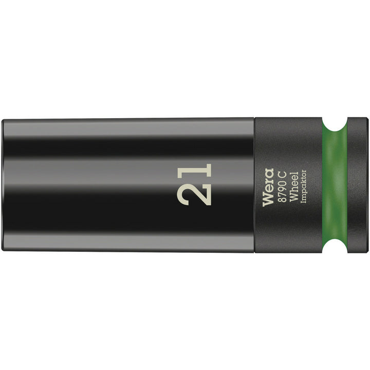 Wera 8790 C Wheel Impaktor Socket with 1/2" drive, 21 x 85 x 32 mm