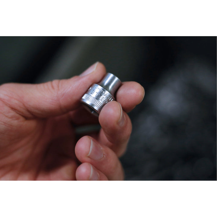 Stahlwille 02110015 456 6-pt Hex Socket, 15 mm 3/8 Inch Drive