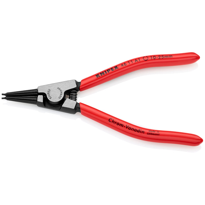 Knipex 46 11 A1 5 1/2" External Snap Ring Pliers-Forged Tips