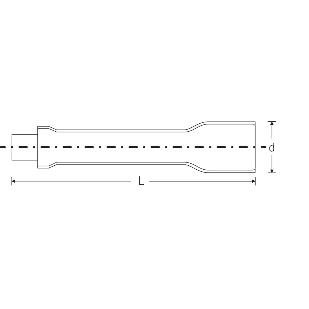 Stahlwille 12420003 12167 VDE Extension Size 10 mm, 3/8" Drive