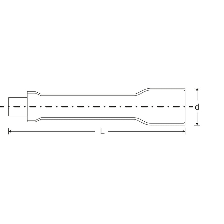 Stahlwille 12420003 12167 VDE Extension Size 10 mm, 3/8" Drive