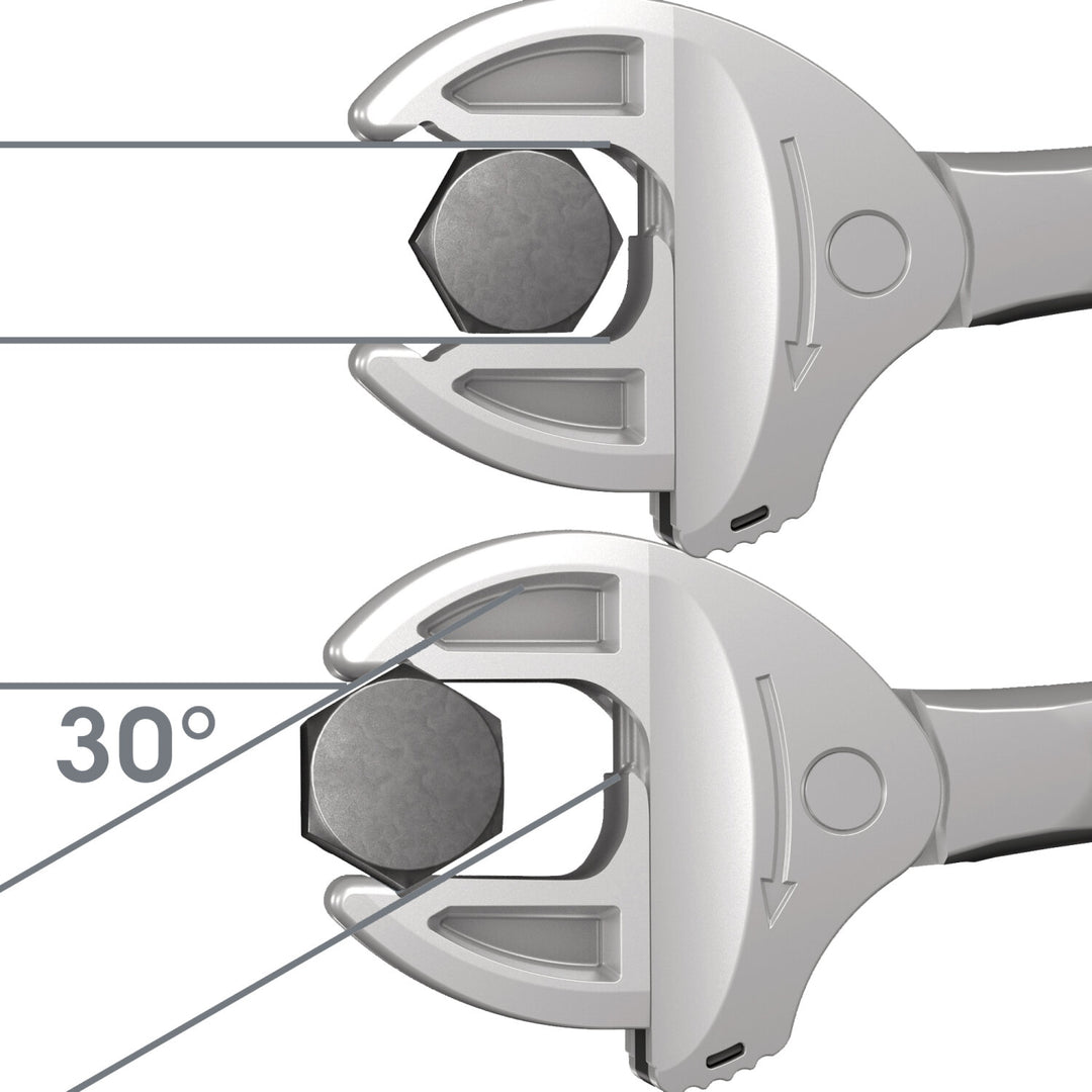 Wera 6004 Joker XS self-setting spanner, 7-10 x 1/4-3/8" x 117 mm