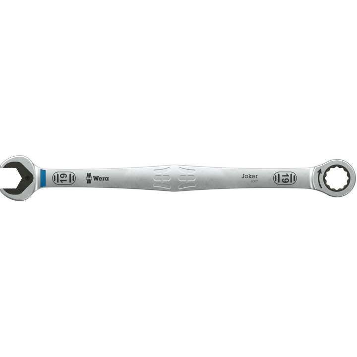 Wera 6007 Joker SB Ring Ratchet Spanner, Long Design, 19 x 334 mm