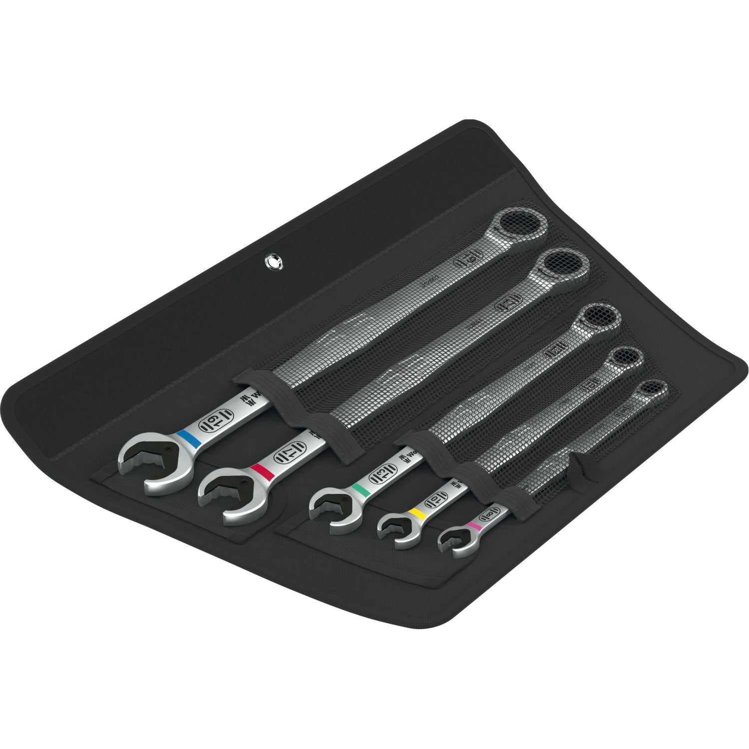Wera 6007 Joker 5 Set 1 Ring Ratchet Spanner Set, 5 Pc. – Haus of