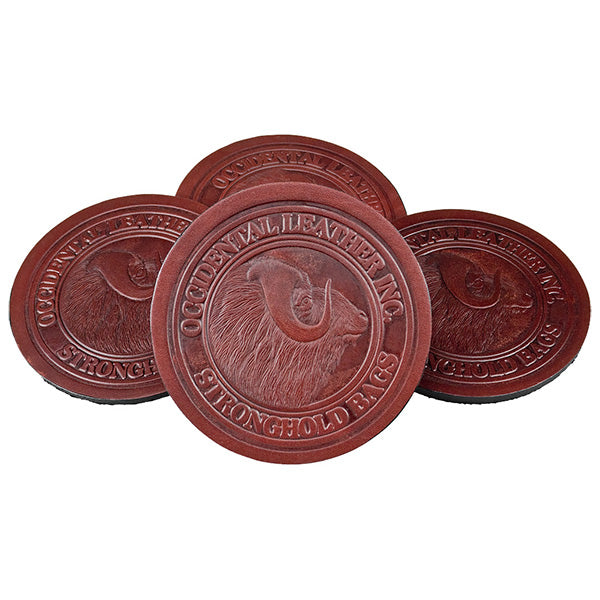 Occidental Leather 6025 Coasters, set of 4
