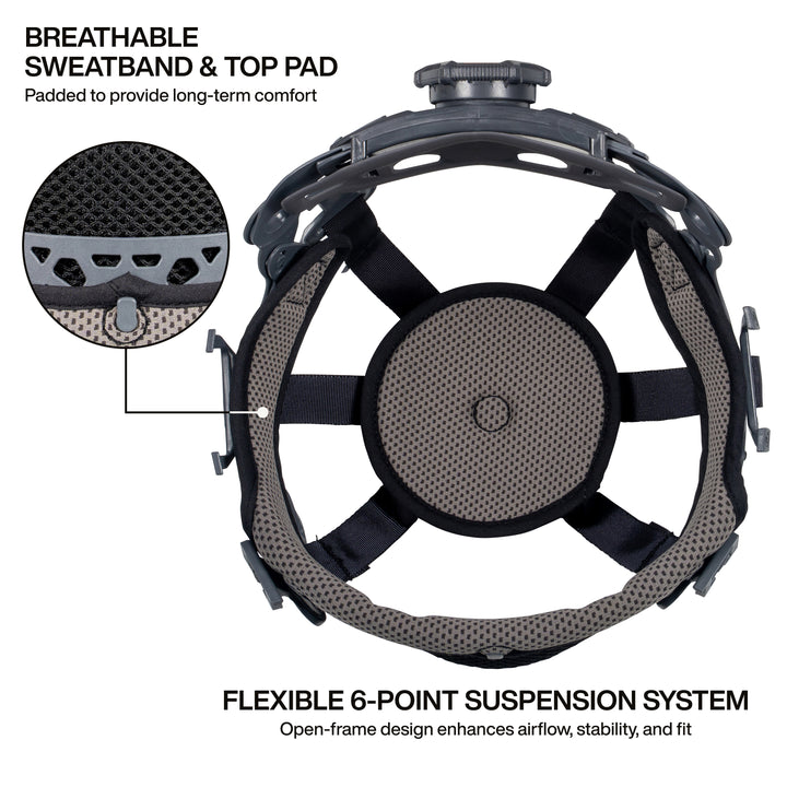 Klein Tools 60400T2 Type-2 Hard Hat, Non-Vented Full Brim Style, White