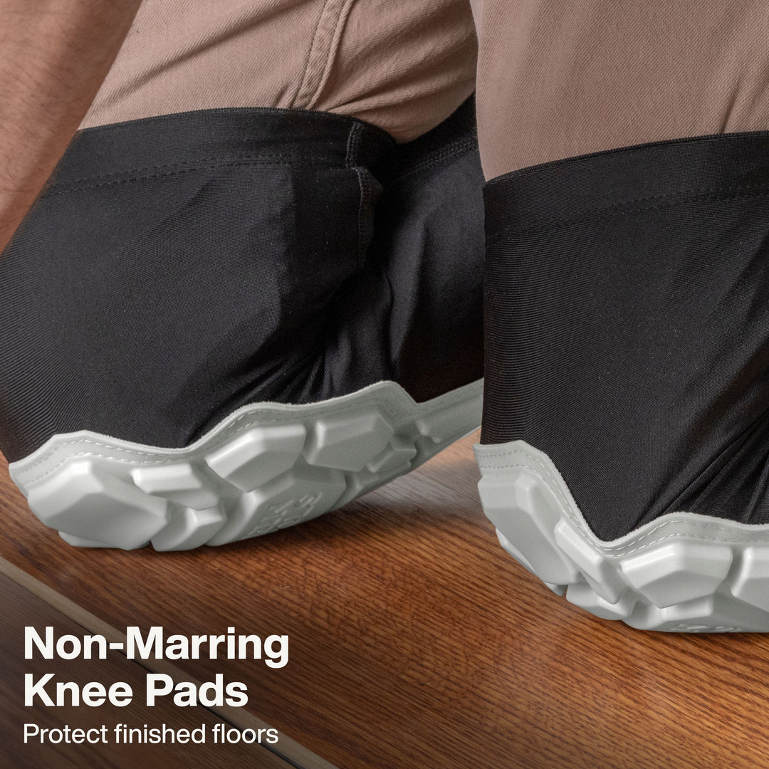 Klein Tools 60511NM Non-Marring Heavy Duty Knee Pad Sleeves, M/L