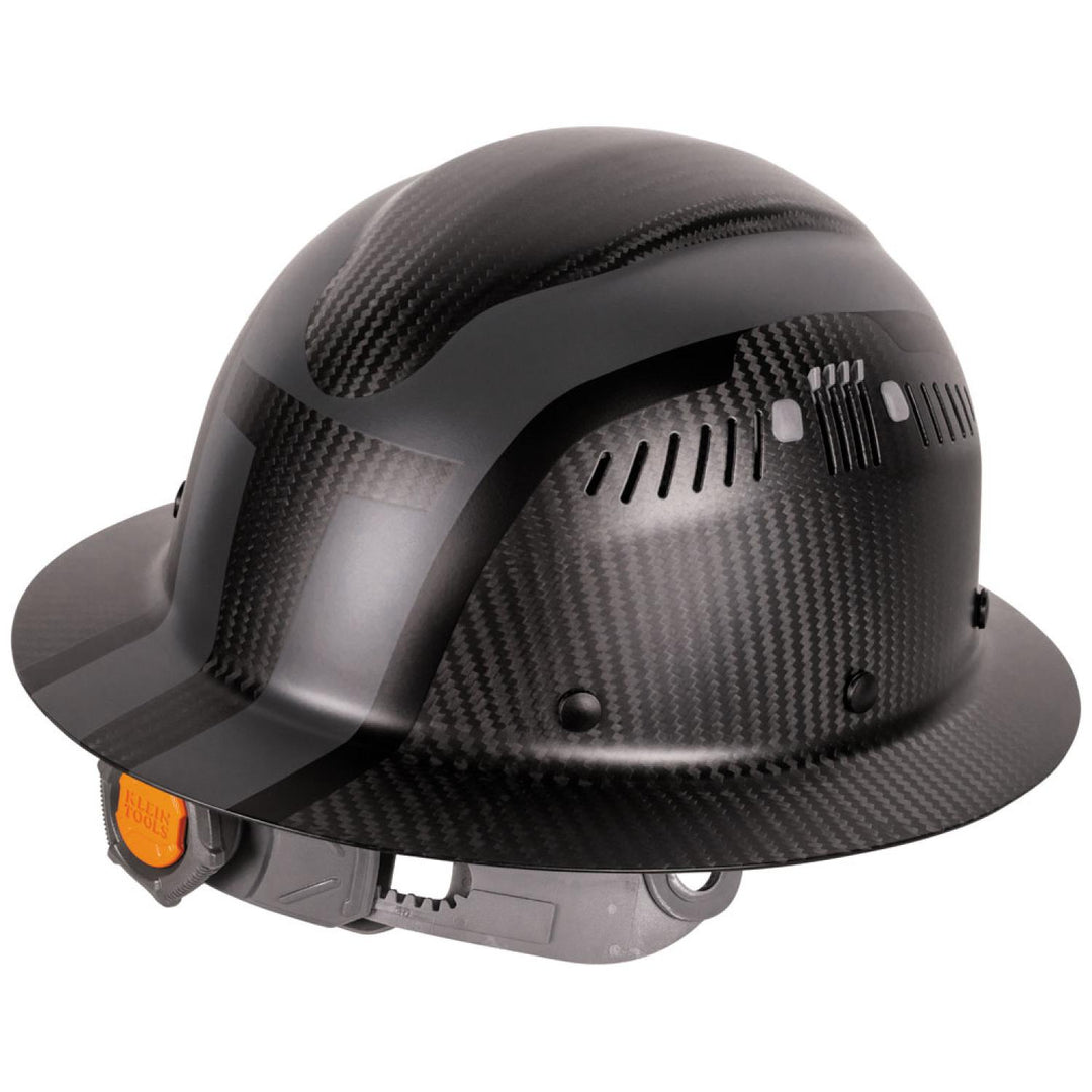 Klein Tools 60513 Klein Carbon Fiber Full Brim Hard Hat, Spartan
