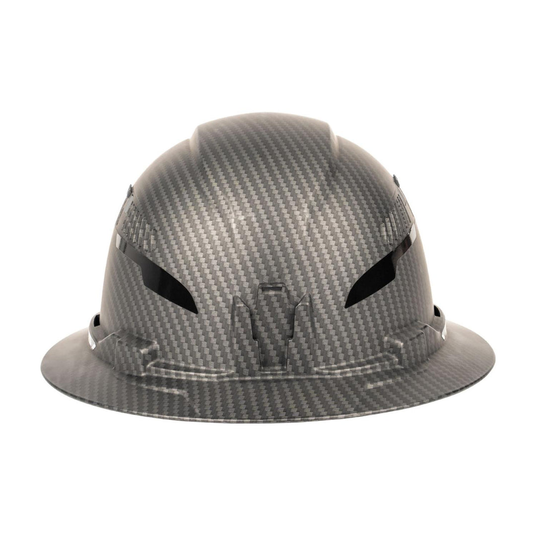 Klein Tools 60626 Premium KARBN Pattern Hard Hat, Vented Full Brim, Class C