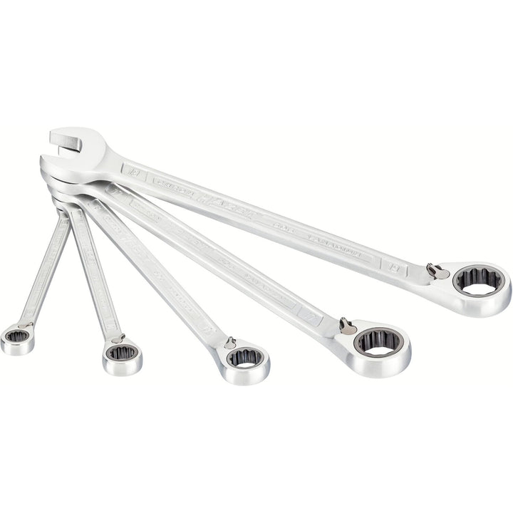 Hazet 606/5 Ratcheting combination wrench set