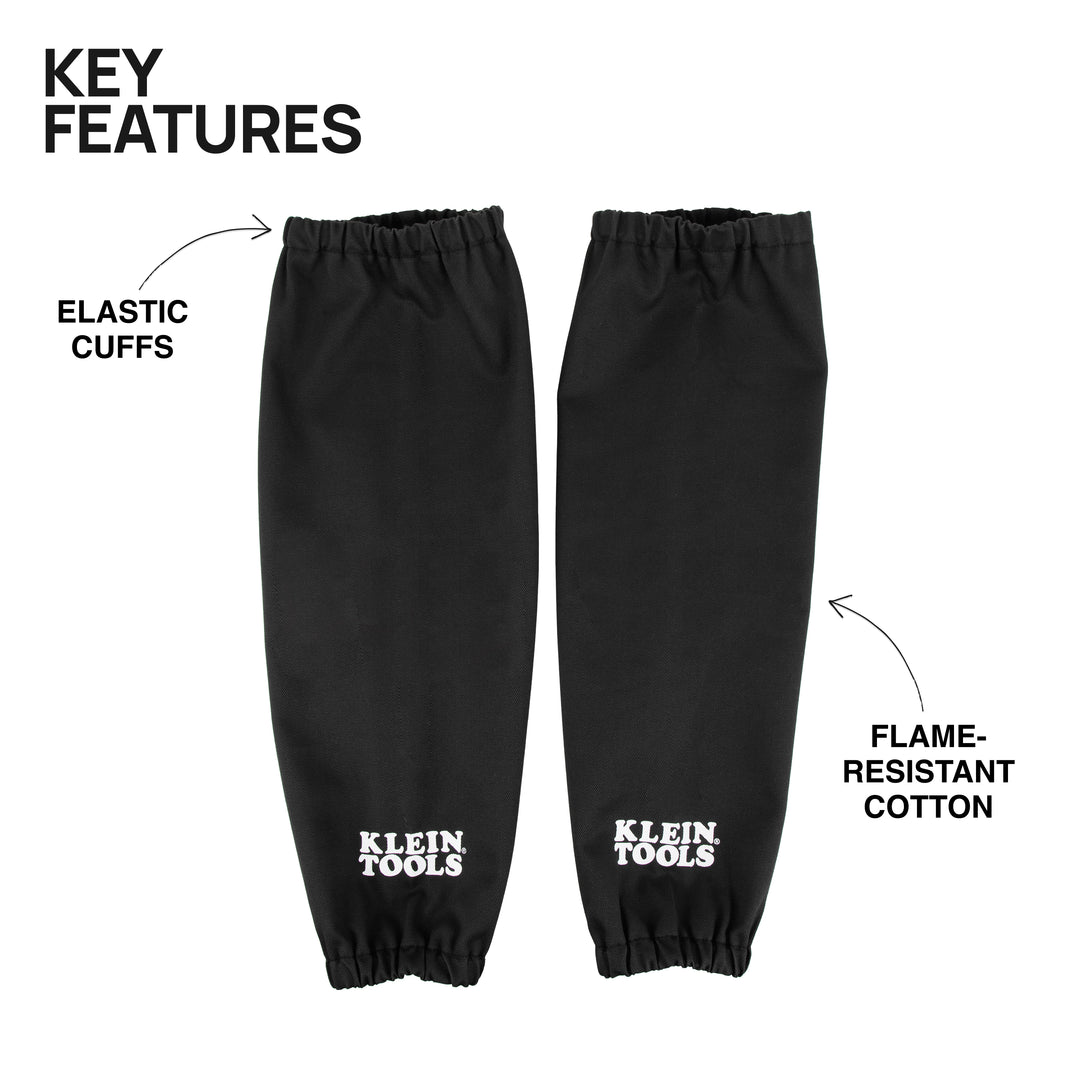 Klein Tools 60845 Flame-Resistant Cotton Welding Sleeves